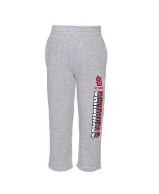 Toddler Boys Red, Heather Gray St. Louis Cardinals Two-Piece Playmaker Set