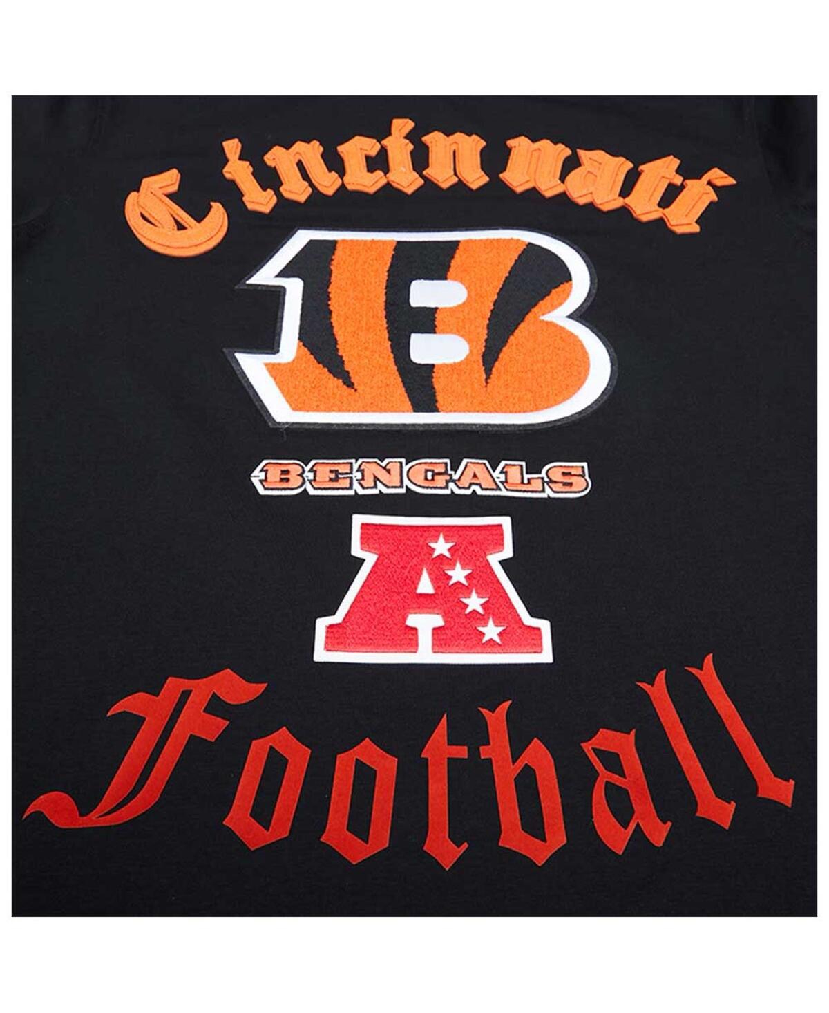 Men's Pro StandardCincinnati Bengals Old English T-shirt - Black