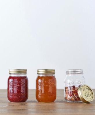 Canning Jar 17 oz, Set of 6