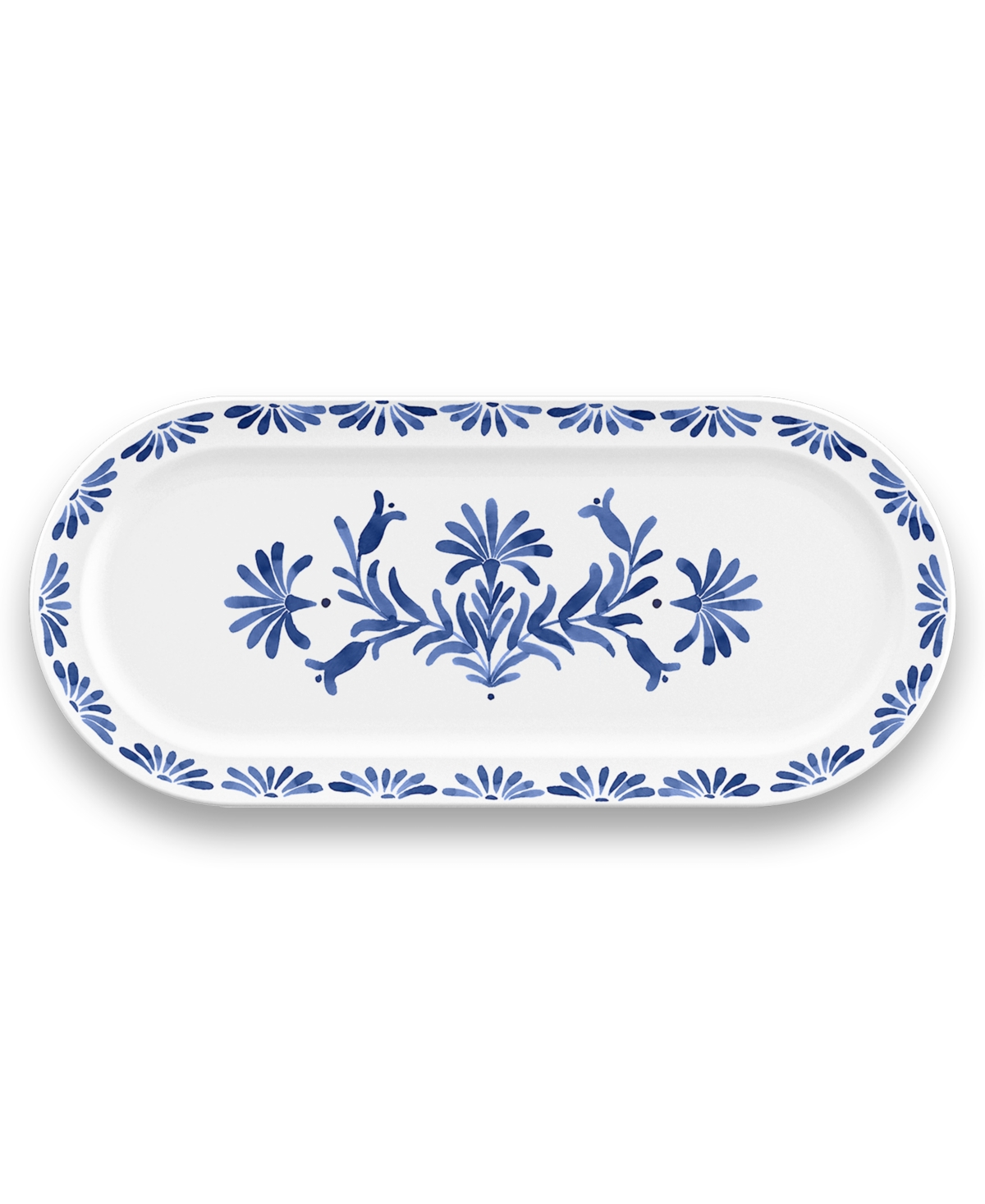 Tarhong Azul Platter In Blue