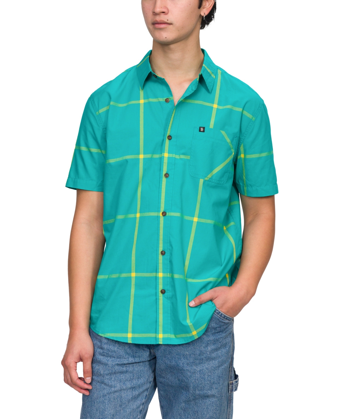 Junk Food Men's Guffy Short Sleeve Woven Shirt