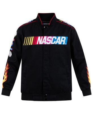 Hurley Men's Nascar Pit Crew Twill Bomber Jacket - Macy's