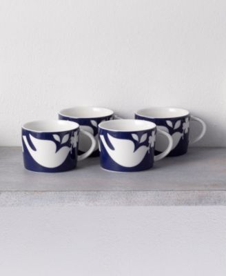 Bluefjord Set of 4 Cups, 6 oz.