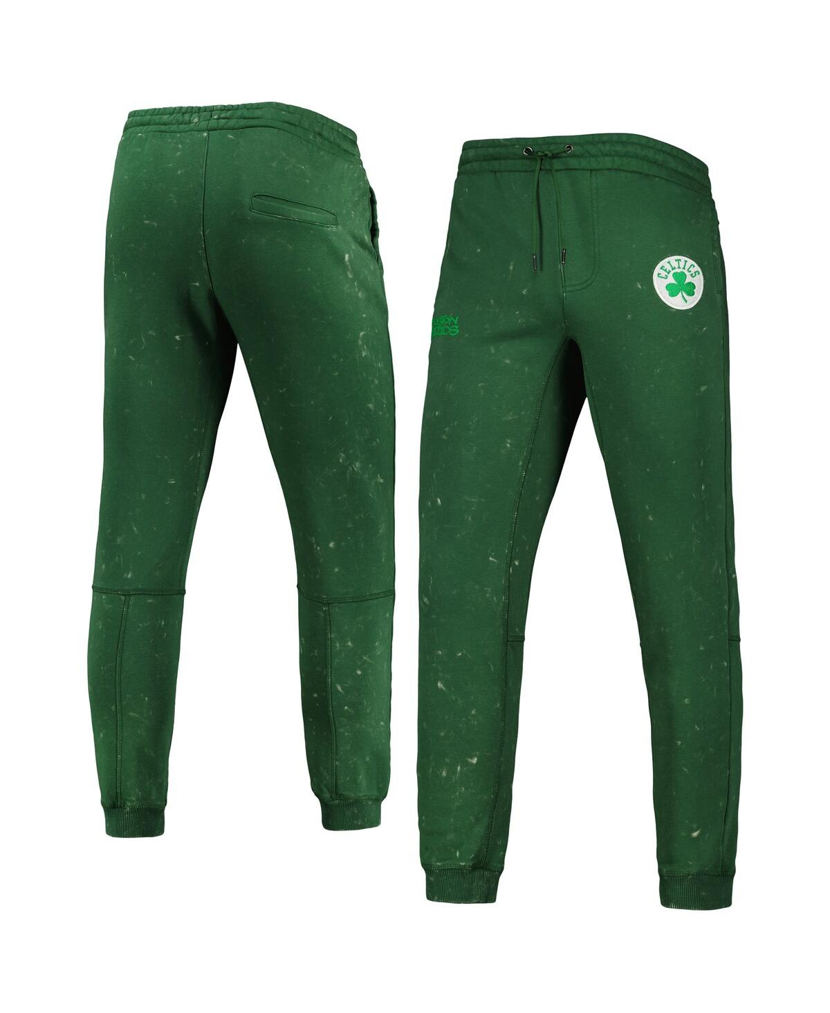 Shop The Wild Collective Men's And Women's  Kelly Green Boston Celtics Acid Tonal Jogger Pants