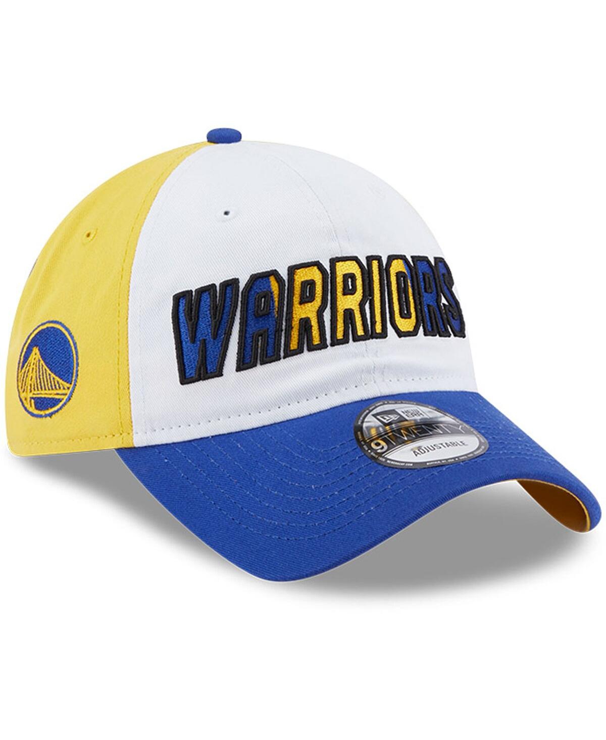 Men's New Era Royal Golden State Warriors Back Half 9TWENTY Adjustable Hat - Royal