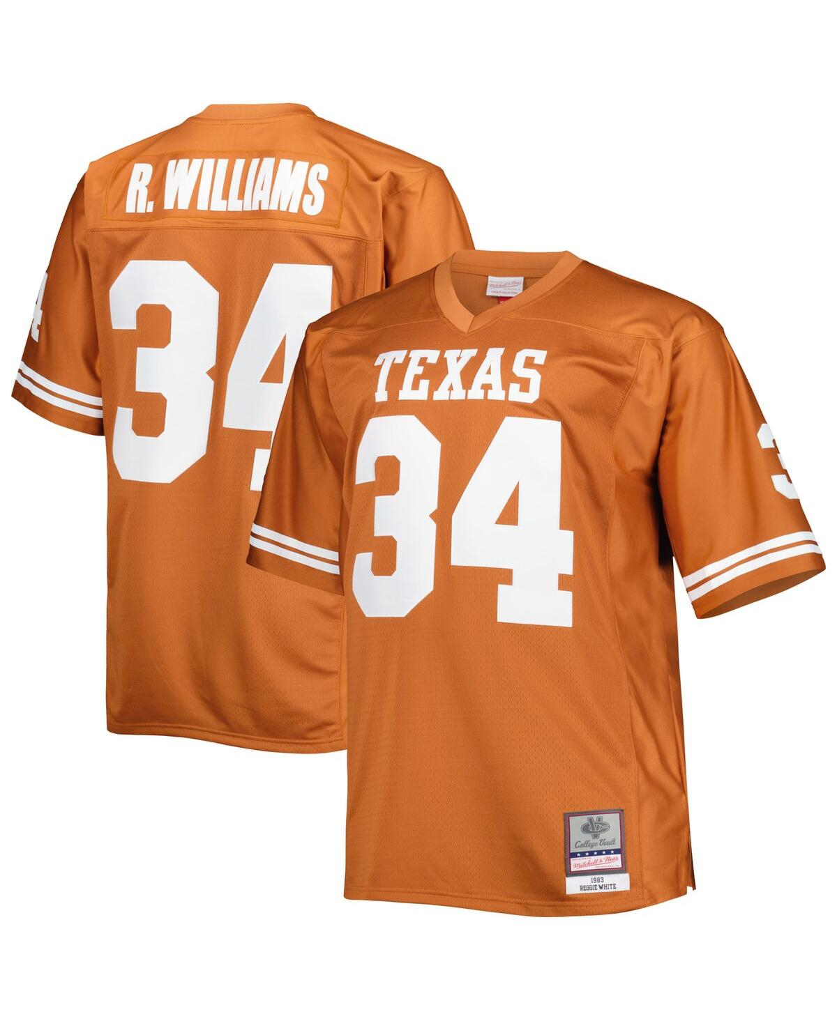 Men's Mitchell & Ness Ricky WilliamsTexas Longhorns Big and Tall Legacy Jersey - Texas Orange