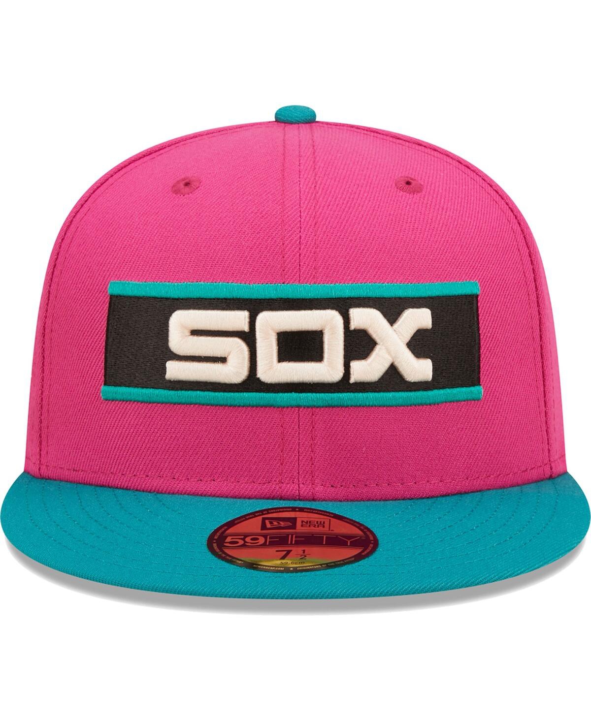 Men's New Era Green Chicago White Sox Cooperstown Collection Comiskey Park Passion Forest 59FIFTY Fitted Hat - Green