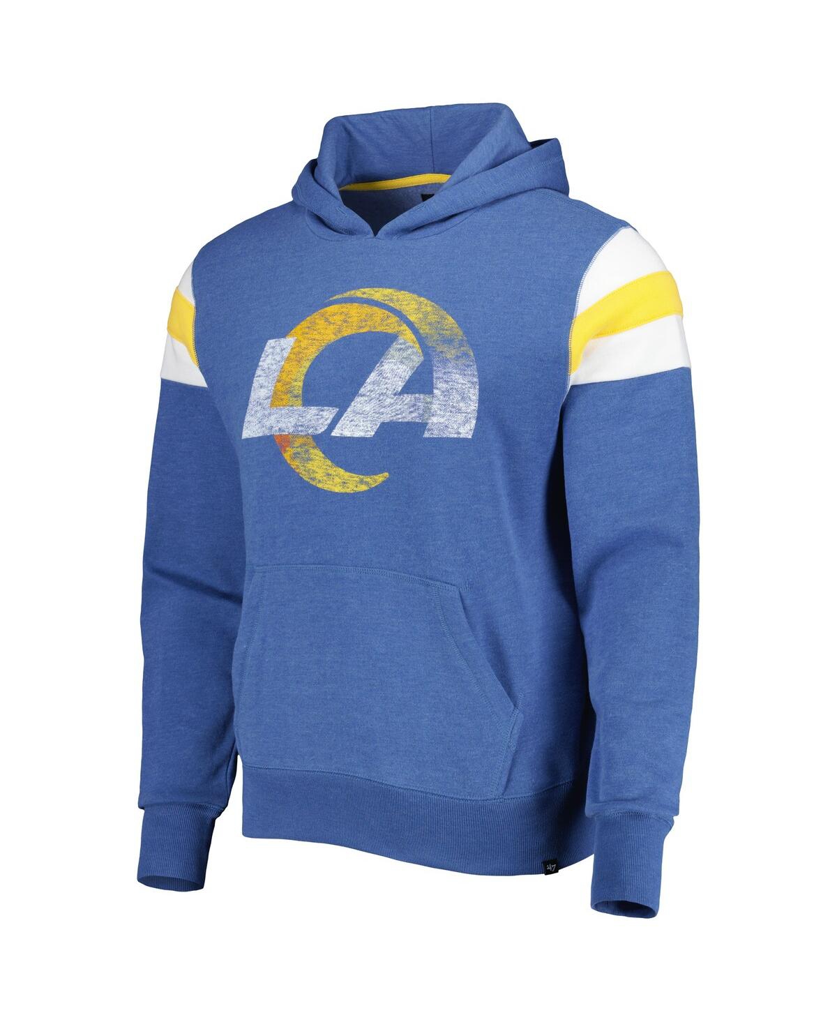 47 Brand Men's ' Royal Los Angeles Chargers Legacy Premier Nico Pullover Hoodie In Royal