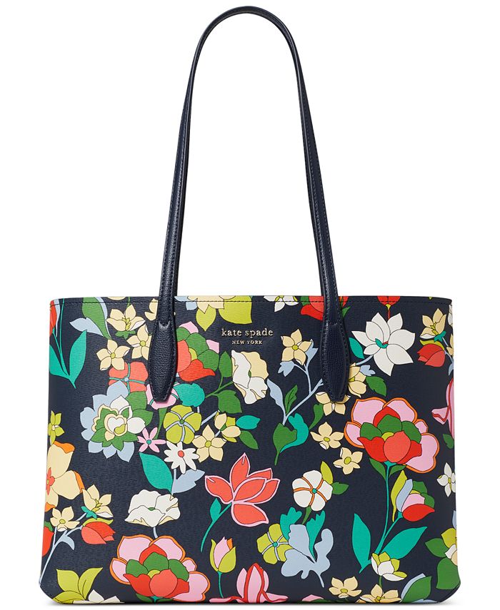 kate spade new york All Day Flower Bed Printed Tote & Reviews - Handbags &  Accessories - Macy's
