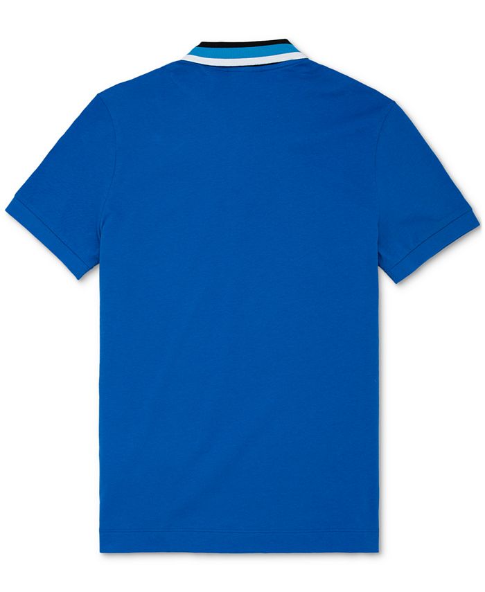 Lacoste Men's RegularFit Contrast Collar Polo Macy's