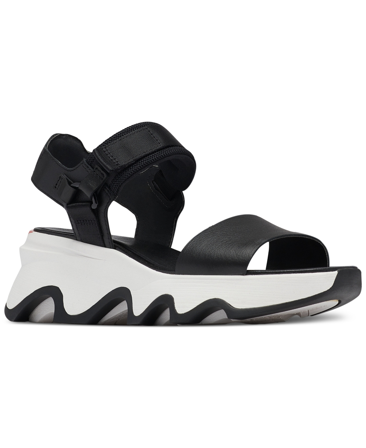 Size 8.5 Sorel Women's Kinetic Impact Ankle-Strap Sport Platform Sandals Women's Shoes