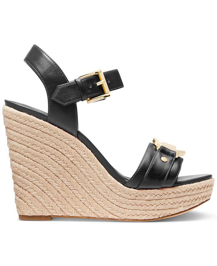 Michael Kors Women's Rory Espadrille Platform Wedge Sandals Macy's