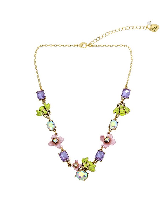 Betsey johnson bee necklace cheap