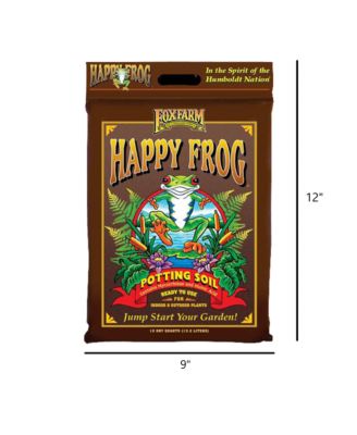 Fox Farm FX14054 Happy Frog Potting Soil, 12 Quart