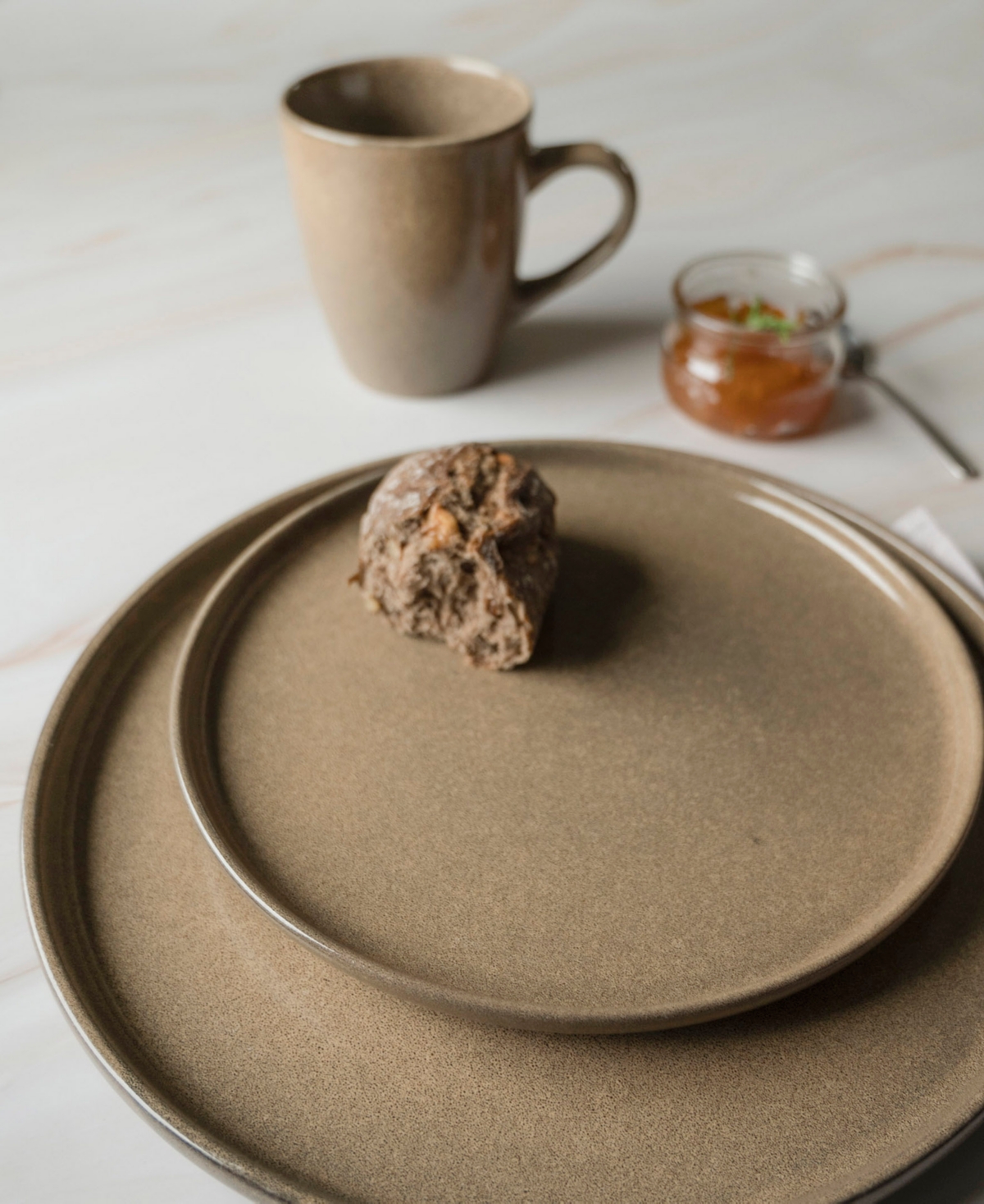 Dutch Rose Amsterdam Serenity 12-pc Dinnerware Set, Service for 4 - Bei