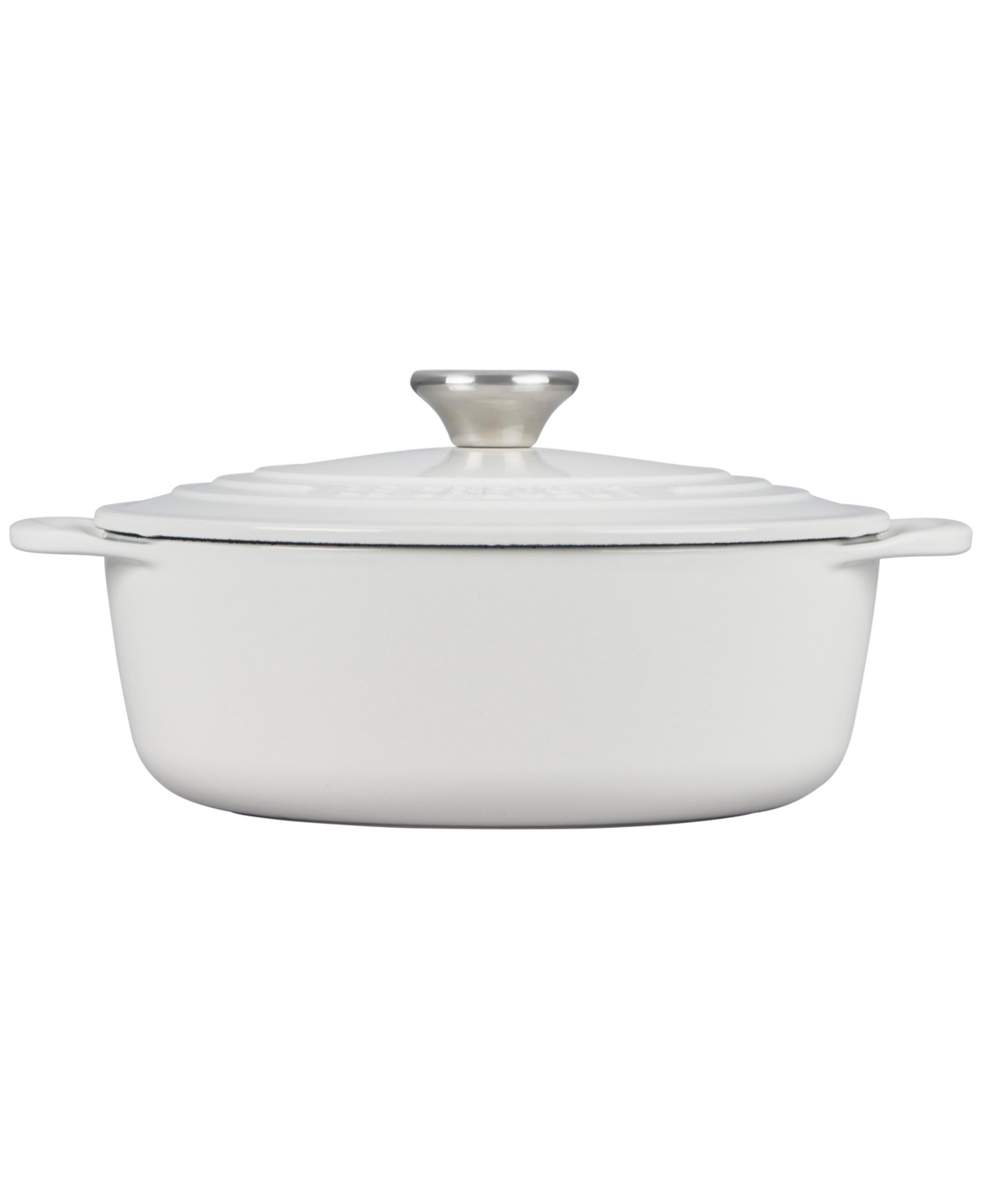 Le Creuset 2.75-qt. Enameled Cast Iron Shallow Round Dutch Oven In White