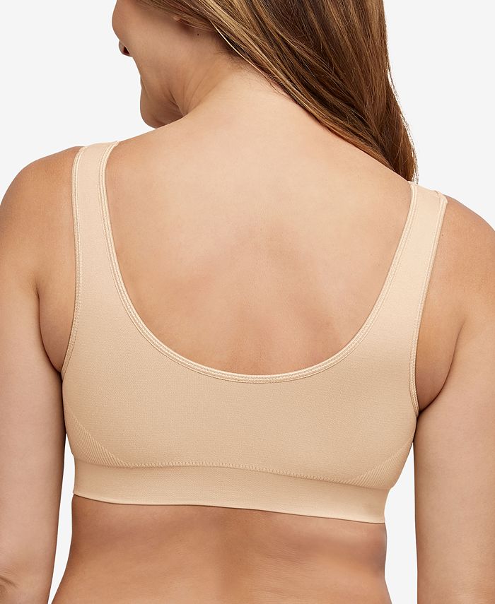 Bali Womens One Smooth All Around Smoothing Bralette, 3XL, Almond Rib at   Women's Clothing store