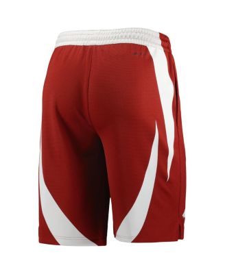 Men's Crimson Arkansas Razorbacks Replica Team Basketball Shorts