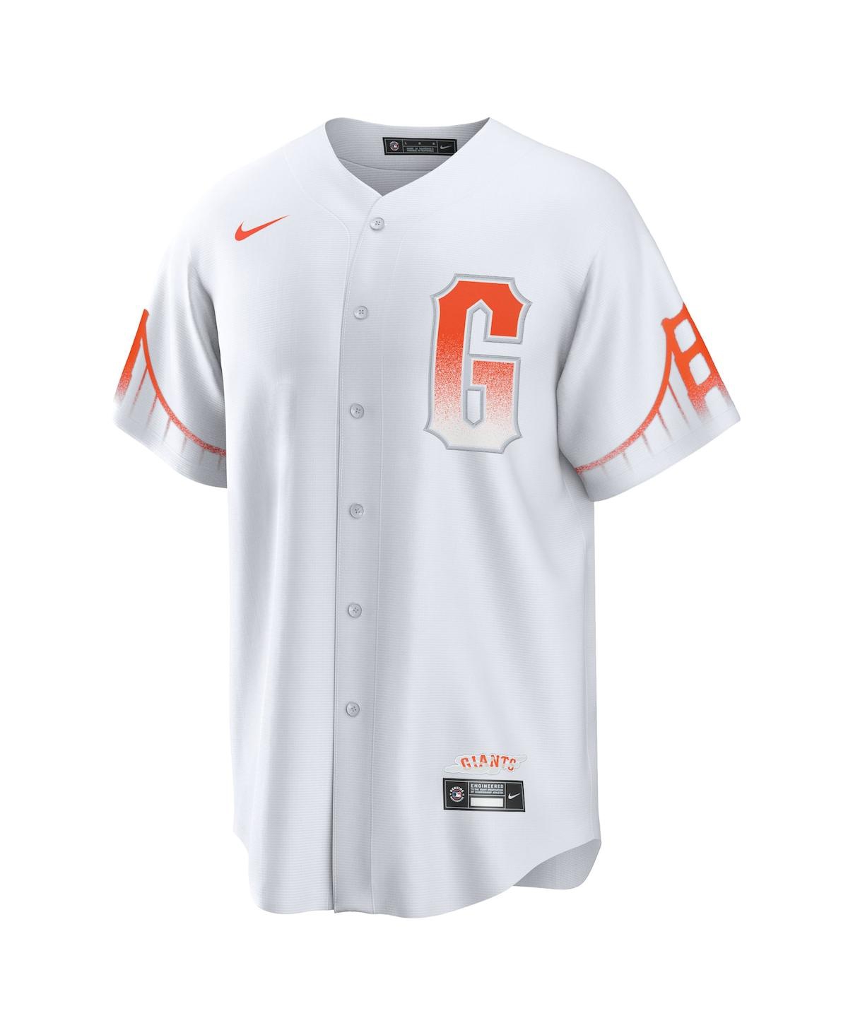 Men's Nike Brandon CrawfordSan Francisco Giants City Connect Replica Player Jersey - White