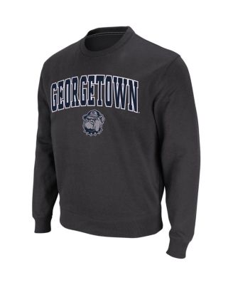 Men's Georgetown Hoyas Arch and Logo Crew Neck Sweatshirt