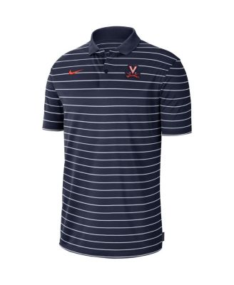 Men's Navy Virginia Cavaliers Icon Victory Coaches 2022 Early Season Performance Polo Shirt