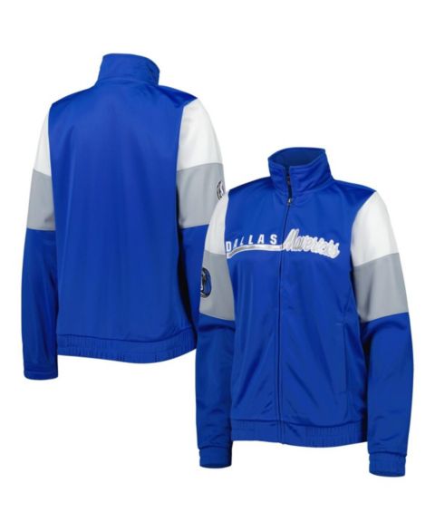 Женские куртки G-III 4Her by Carl Banks Women's Blue Dallas Mavericks Change Up Full-Zip Track Jacket