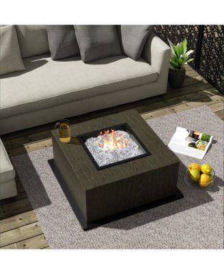Fire Pit Fire Glass Tempered Glass Rocks for Fireplace Accessories