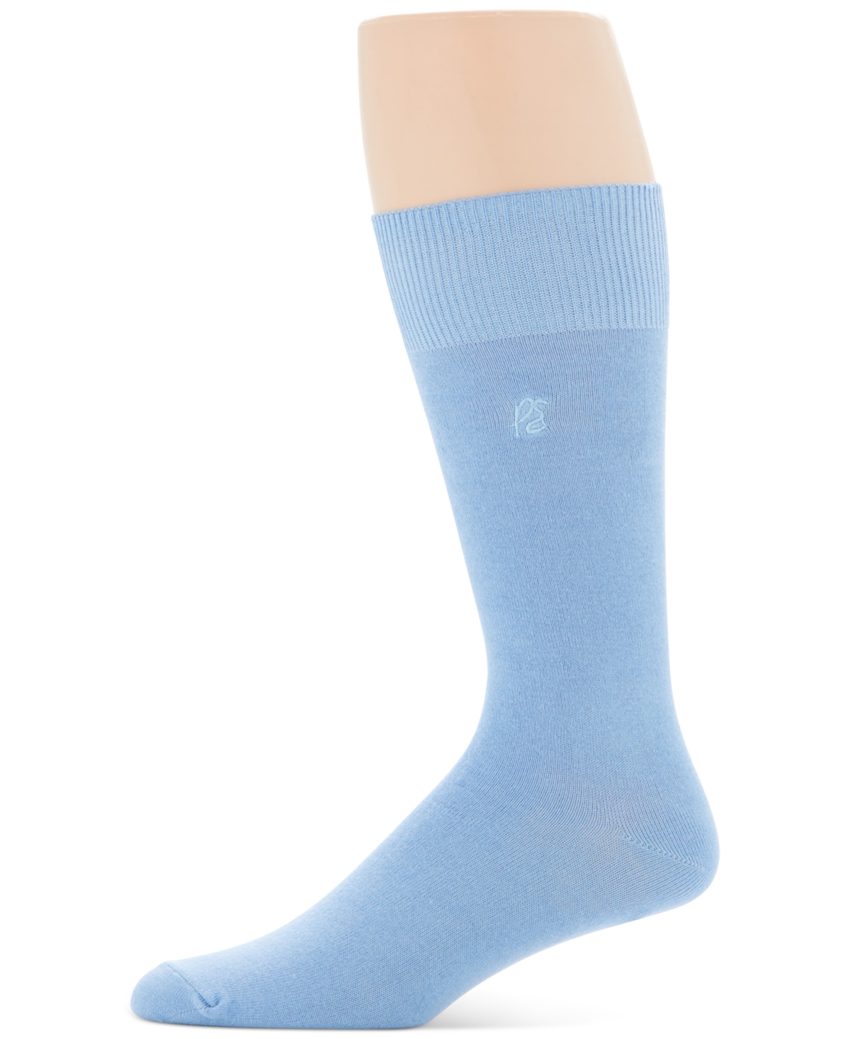 Shop Perry Ellis Portfolio Perry Ellis Men's Socks, Rayon Dress Sock Single Pack In Placid Blu