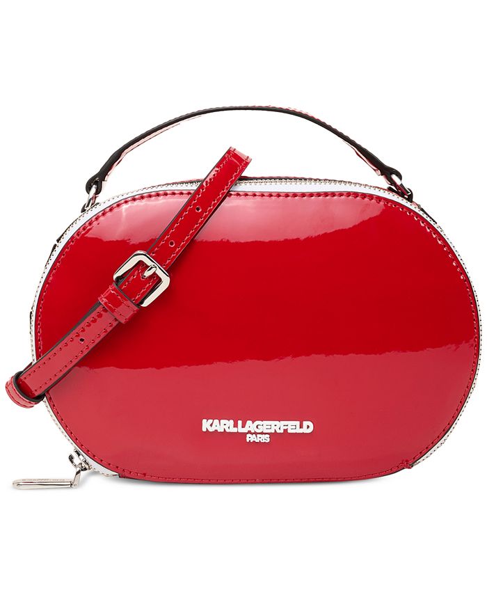 Karl Lagerfeld Maybelle Cell Phone Bag in Red