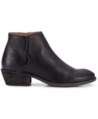 Women's Carson Western Piping Leather Ankle Booties