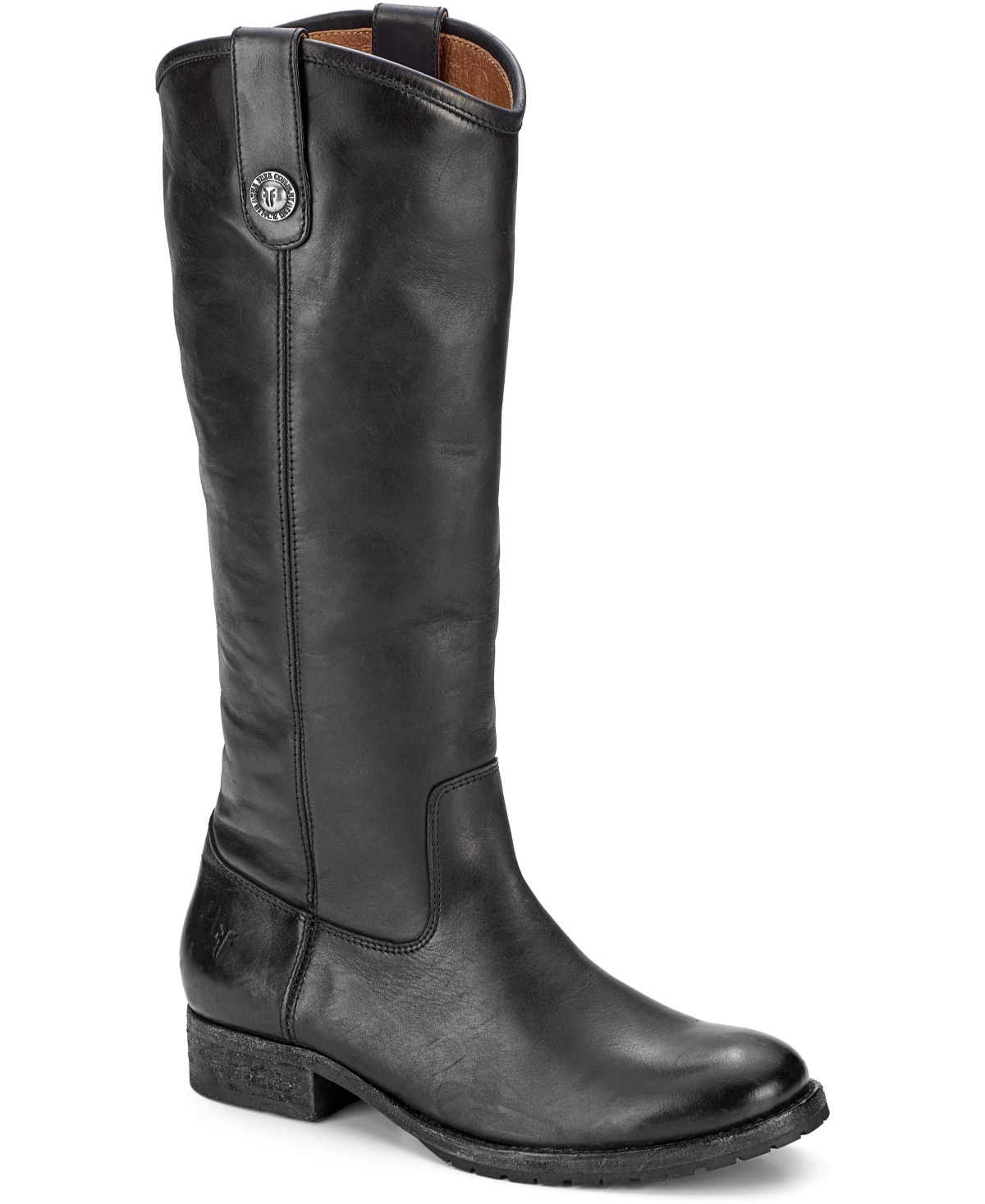 Shop Frye Women's Melissa Tall Boots In Black Leather