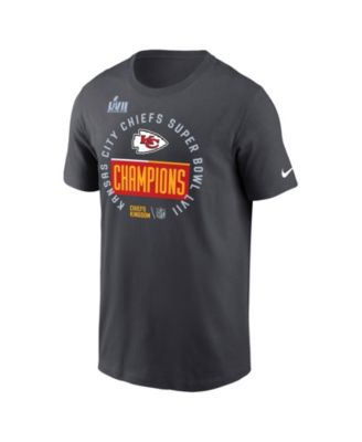 Kansas City Chiefs Nike Youth Super Bowl LVII Champions Locker Room Trophy  Collection T-Shirt - Anthracite