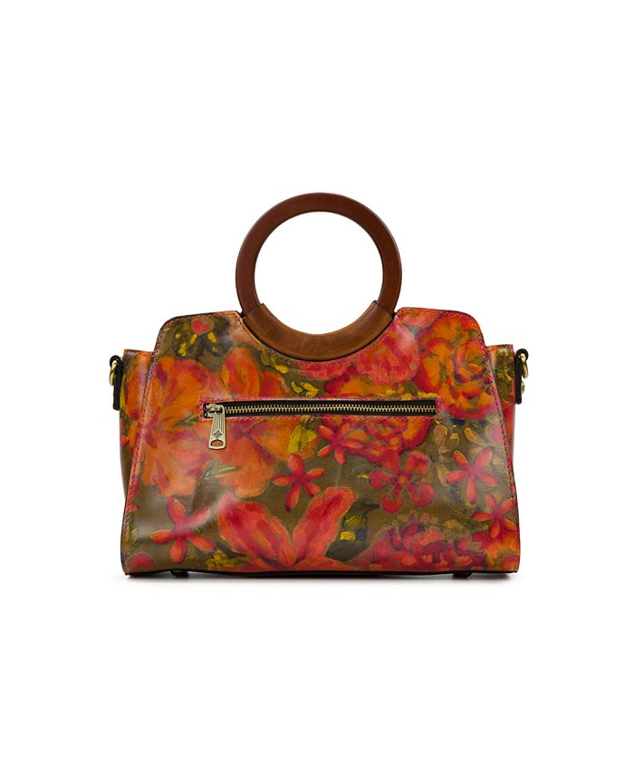 Patricia Nash Lyon Medium Leather Crossbody Satchel Macy's