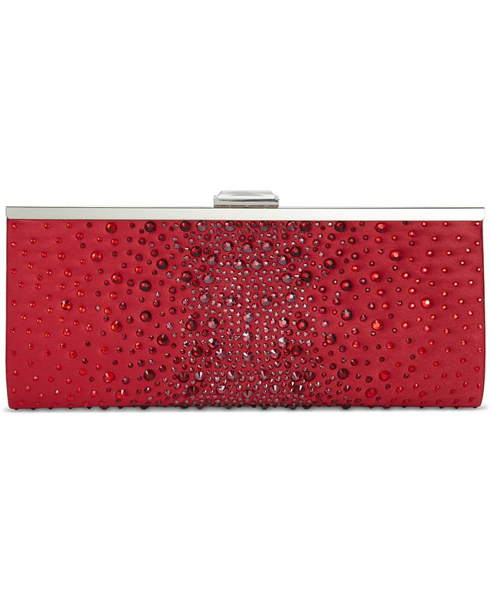 Inc carolyn on sale glitter clutch