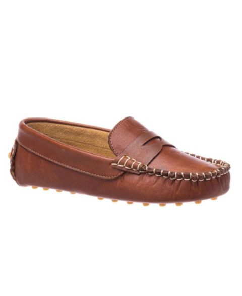 Туфли Elephantito Logan Driver Loafer для мальчиков, цвет: Натуральный