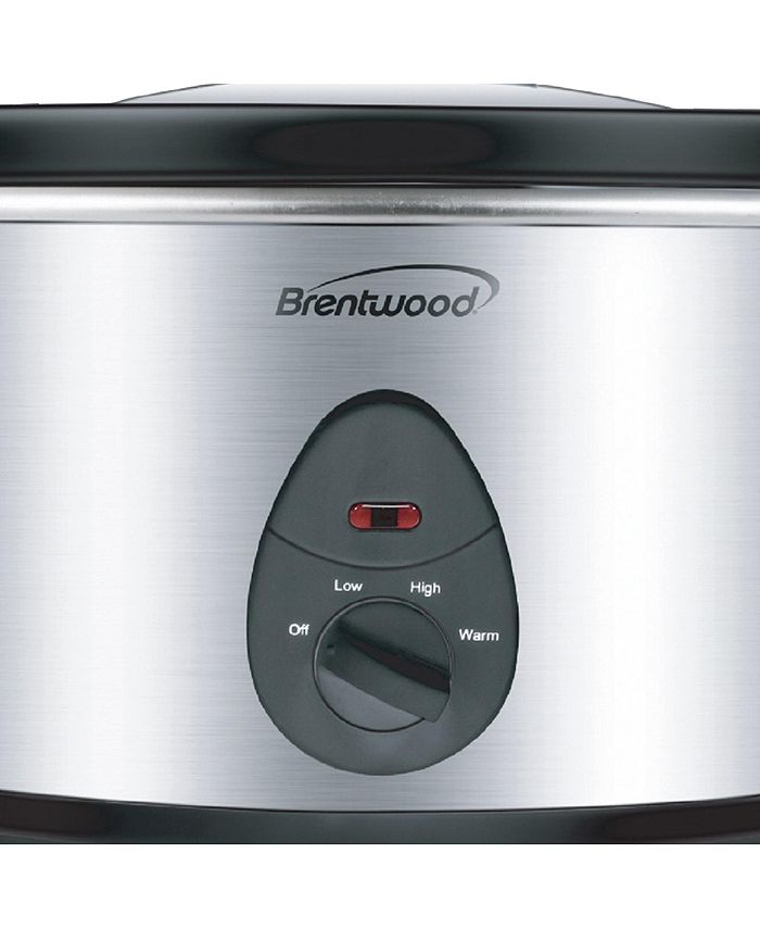 Brentwood Appliances Brentwood 1.5 Quart Slow Cooker in Stainless Steel