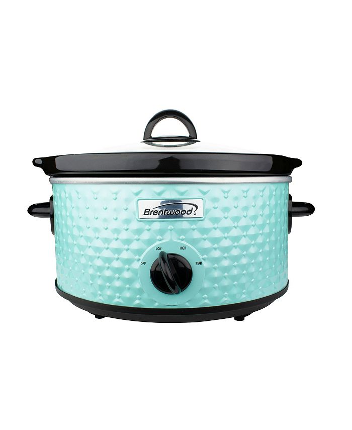 Brentwood Appliances Brentwood 3.5 Quart Diamond Pattern Electric Slow Cooker Macy's