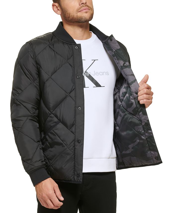 Calvin Klein Men's Reversible Quilted