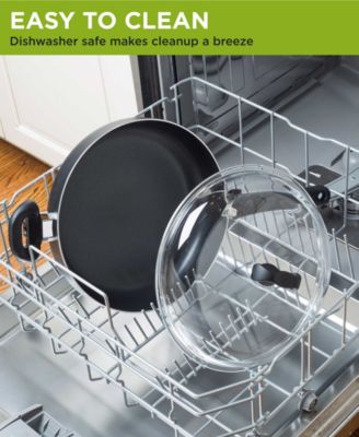 Aluminum 11" Evolve Chicken Fryer with High Dome Glass Lid and Helper Handle