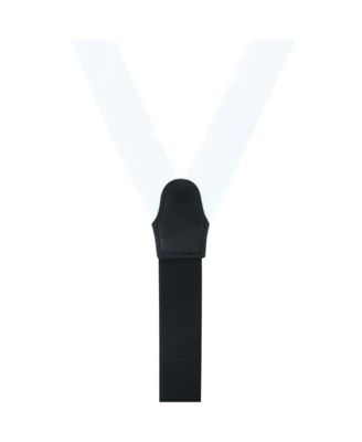 Men's Sutton Solid Color Silk Formal Suspenders | Y-Back, Adjustable Braces