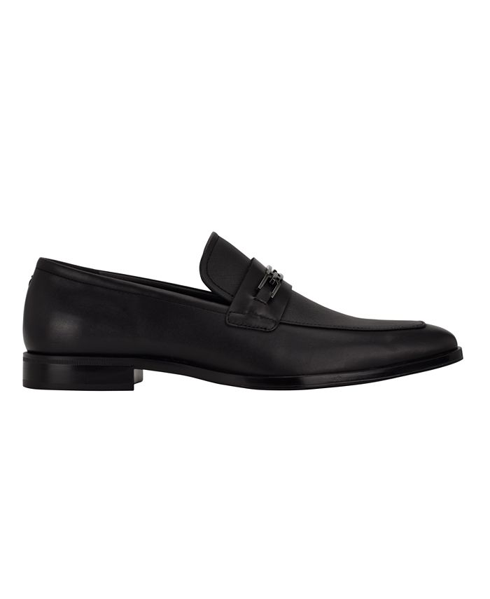 GUESS Men's Hendo Square Toe Slip On Dress Loafers Macy's