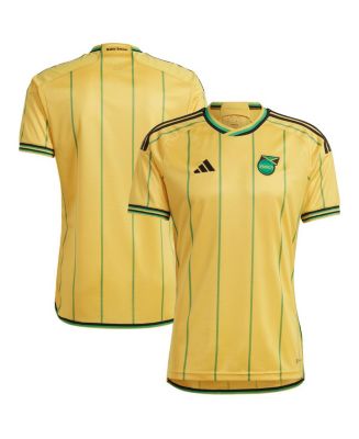 Men's adidas Yellow Jamaica National Team 2023 Home Replica Jersey - Macy's