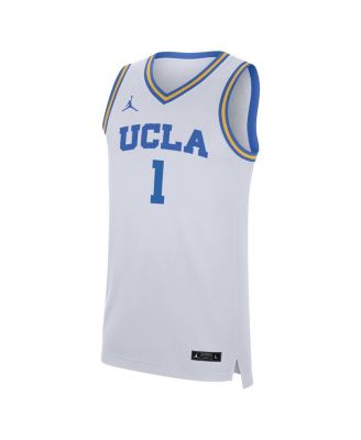 Men's #1 White UCLA Bruins Replica Jersey