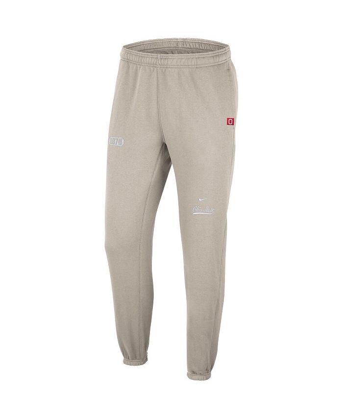 Nike Men's Cream Ohio State Buckeyes Jogger Pants - Macy's