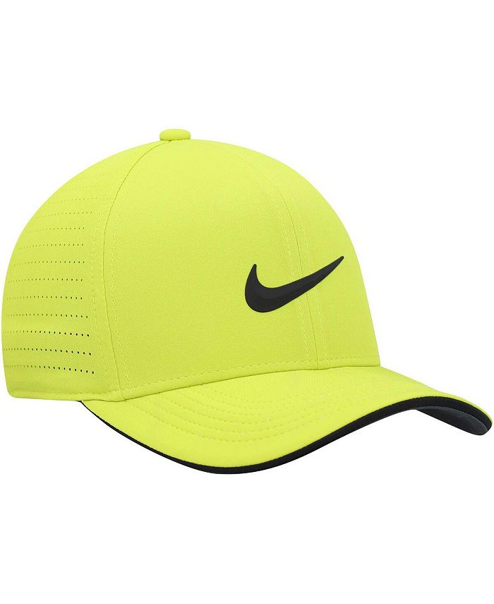 Nike Men's Neon Green Classic99 Performance Flex Hat & Reviews - Sports ...