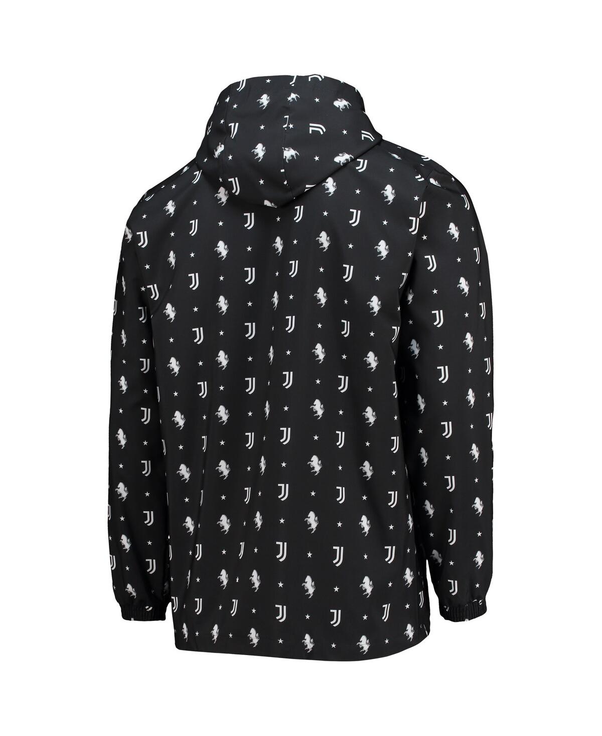 Men's adidasJuventus Aeroready Full-Zip Hoodie Windbreaker Jacket - Black