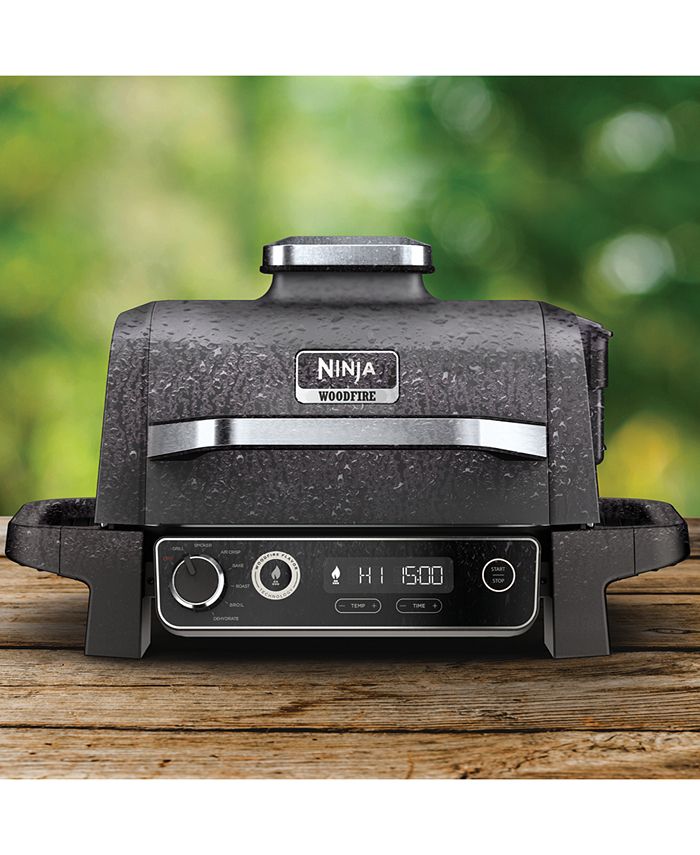 Ninja Woodfire Outdoor Grill & Smoker, 7in1 Master Grill, BBQ Smoker