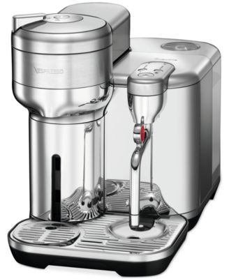 Vertuo Creatista by Breville Coffee and Espresso Machine in Stainless Steel