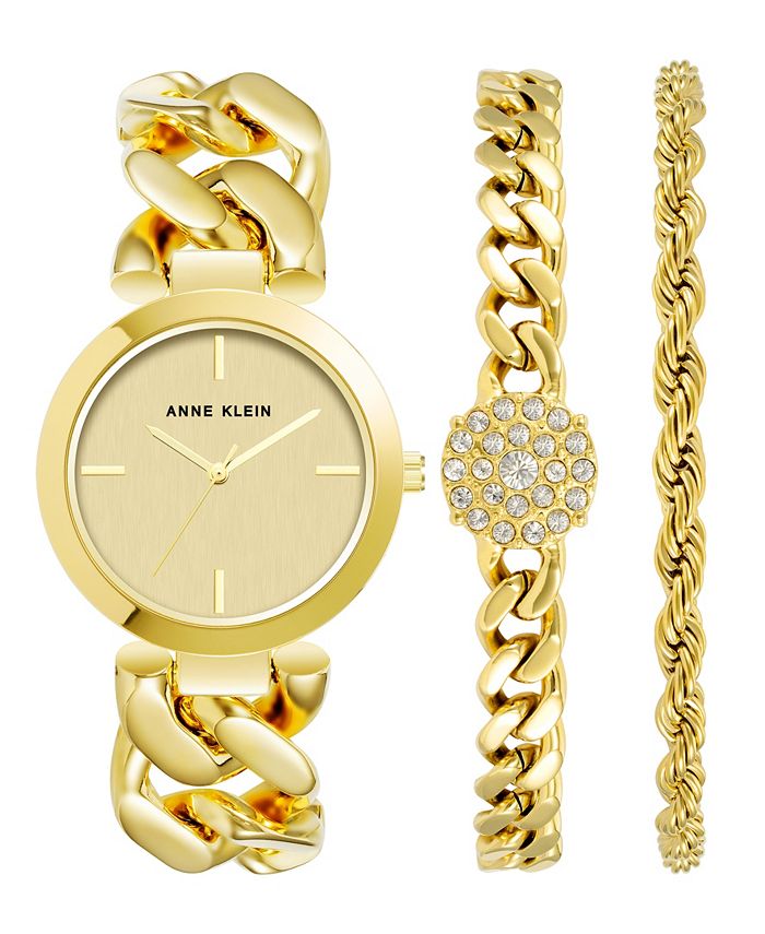 Anne klein 3 piece watch set sale