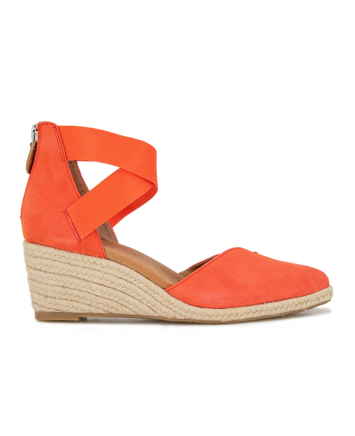Gentle Souls Women's Orya Wedge Pointy Toe Espadrille Sandals